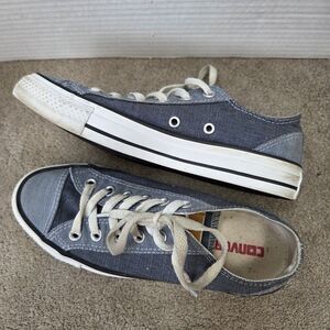 Converse Chuck Taylor All Star Ox Low Womens Size 7 Blue Athletic Shoes Sneakers